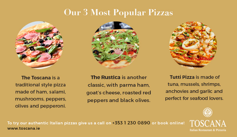 Genuine Italian Pizzas - Top 3 Pizzas Ireland