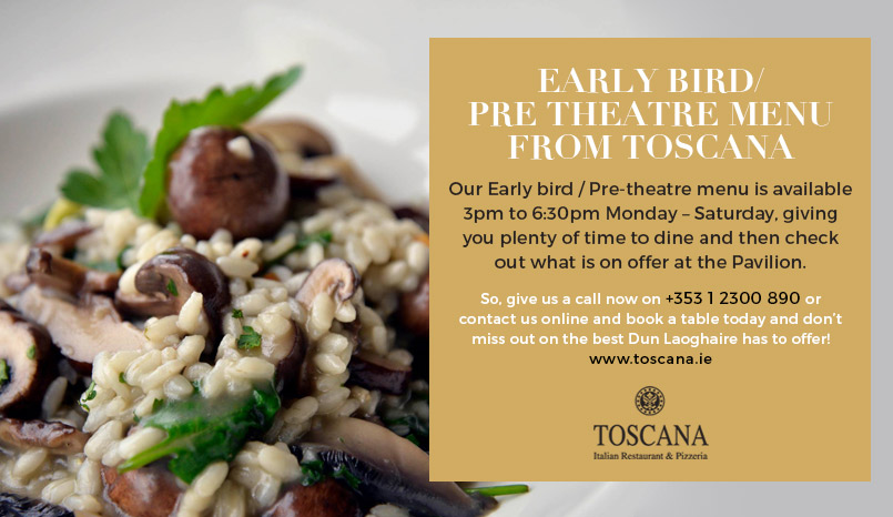 Early Bird Pre Theatre Menu - Toscana Italian Restaurant